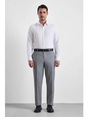 Süvari Gri Regular Klasik Pantolon