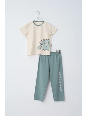 Sevim 70021 Erkek Ç. Baskılı Pijama Takım