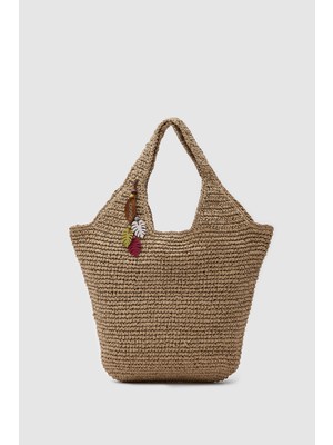 Oggo Hasır Heybe Omuz Çantası