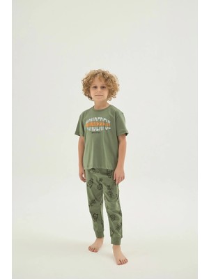 Sevim 70014 Erkek Ç. Baskılı Pijama Takım