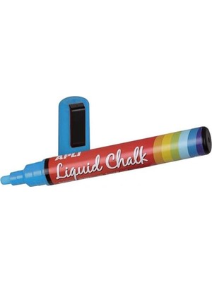 Apli Likit Tebeşir Kalemi 5.5mm Mavi 15273