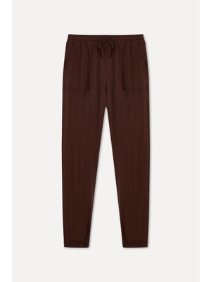 Mudo Beli Lastikli Jogger Pantolon