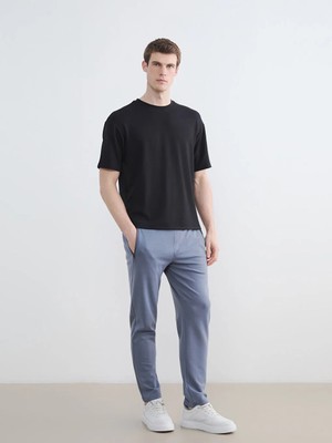 LC Waikiki Lcwaıkıkı Classic Mavi Rahat Kalıp Erkek Eşofman Altı