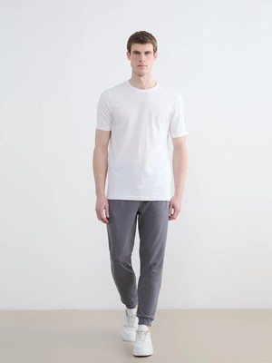 LC Waikiki Lcwaıkıkı Classic Gri Standart Kalıp Erkek Jogger Eşofman Altı