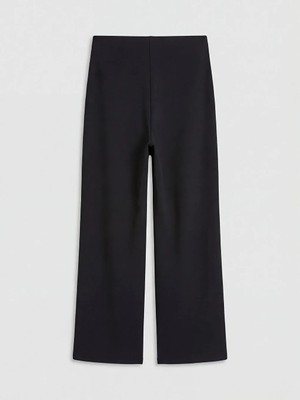 LC Waikiki Lcw Comfort Siyah Yüksek Bel Soft Touch Kadın Eşofman Altı