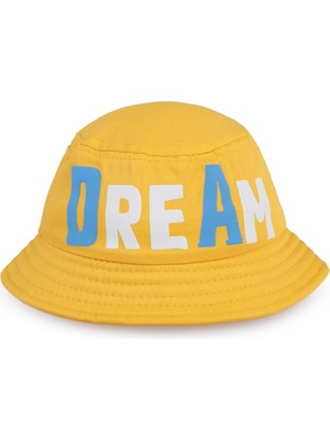 Civil Baby Dream Kabartma Baskı  Erkek Bebek Fötr Şapka - Sarı Standart