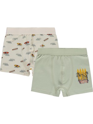 Civil Boys Erkek Çocuk Surf 2-12 Yaş 2'li Boxer - Standart