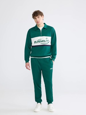 LC Waikiki Xsıde Yeşil Standart Kalıp Erkek Jogger Eşofman Altı