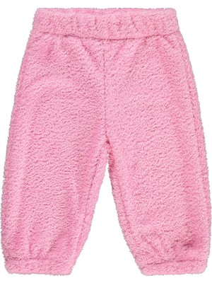 Pembe Civil Baby 6-18 Ay Kız Çocuk Eşofman Altı 2 İplik Kumaş ile Konforlu Sezonluk Ürün