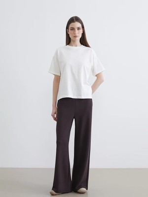 LC Waikiki Lcw Modest Kahverengi Beli Lastikli Soft Touch Kadın Eşofman Altı
