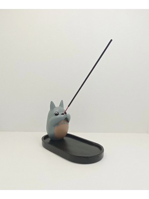 Tedisanat Totoro Tasarımlı Tütsülük Seti – 20 Adet Tütsü Hediyeli Dekoratif Tütsü Yakma Aparatı