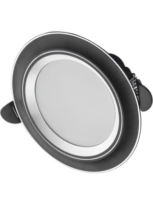 5 Adet Cata Ct 5258 Zebra Siyah Kasa 6W LED Spot 3 Renk
