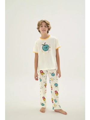 Sevim 70009 Erkek Ç. Baskılı Pijama Takım