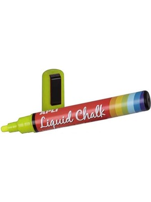 Apli Likit Tebeşir Kalemi 5.5mm Sarı 15274