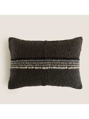 Chakra Benetta Dekoratif Yastık 35X50 cm Gri