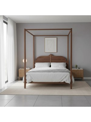 Latanwood Hasty Ahşap Karyola
