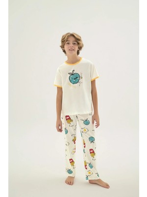 Sevim 70009 Erkek Ç. Baskılı Pijama Takım