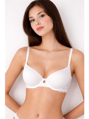 Nbb Ekru Dantelli Balenli Minimizer Toparlayıcı Sütyen