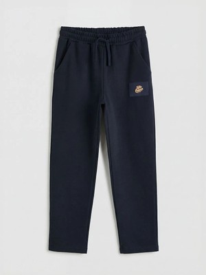 LC Waikiki Lc Waıkıkı Lacivert Beli Lastikli Erkek Çocuk Jogger Eşofman Altı
