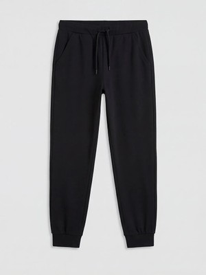 LC Waikiki Lcw Kids Siyah Erkek Çocuk Jogger Eşofman Altı