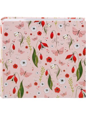 Goldbuch Secret Garden Pink Fotoğraf Albümü – 200 Fotoğraf Kapasiteli, 10X15 - 23X23CM