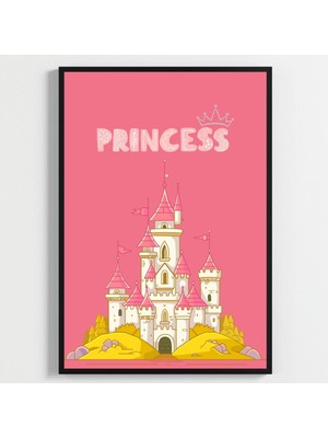 Besay Prensesin Sihri Çocuk Odası Posteri–dekoratif 3lü Set A2 Çerçevesiz