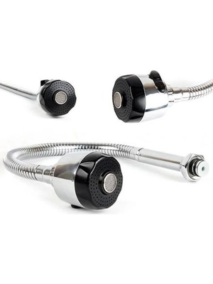 Oska Global Oynar Başlıklı 2 Fonksiyonlu Spiral Musluk Başlığı Kubar ( Lisinya )