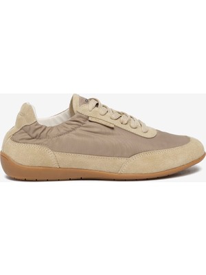 Greyder Kadın Bej Hakiki Deri Casual Ayakkabı 6Y2UA34396