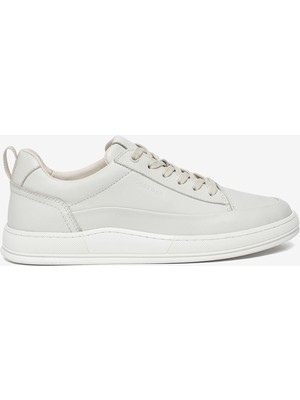 Greyder Erkek Kirli Beyaz Hakiki Deri Sneaker Ayakkabı 6Y1UA19151