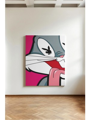 Kanvaspera Bugs Bunny Çapkın - Kanvas Tablo