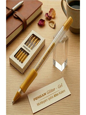 Artlantis Simli Jel Kalem 1.0mm 1 Adet Uç Akıcı Yazım Pensan Simli Jel Kalem Tükenmez Simli Kalem Simli Pilot Kalem Canlı Renkler