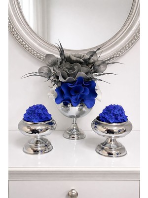 Maviessa Gümüş Eva Aranjman Set