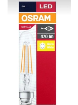 Osram Rustik LED Mum Ampül E14 4W (40W) 470 Lumen Kolay Montaj Özelliği ile Enerji Tasarruflu