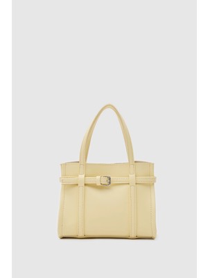 Shule Bags Bliss Chic El ve Çapraz Çanta Butter Yellow