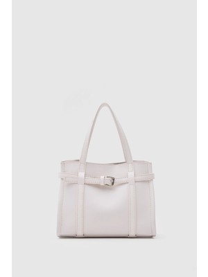 Shule Bags Bliss Chic El ve Çapraz Çanta Krem