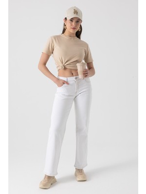 i8 Denim Wide Leg Jean