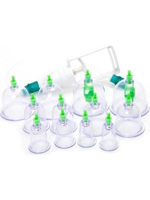 Ttt 12 Parça Vakumlu Hacamat Kup A Çekme Seti