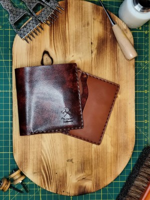 Balthazar Workshop Manus El Yapımı Vejetal Shell Hakiki Deri Kartlıklı Cüzdan