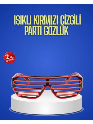 My Best Store Gece Organizasyonları Için Renkli LED Gözlük