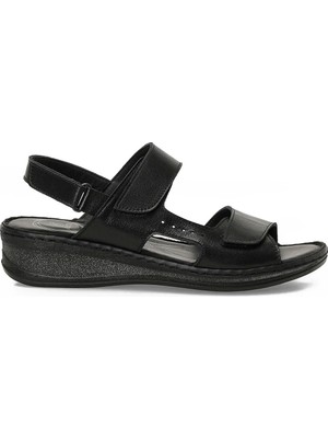 Polaris 5 Nokta 105815.Z6FX Siyah Kadın Comfort Sandalet