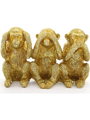 Oska Global Polyester 3 Maymun  - Görmedim Duymadım Bilmiyorum