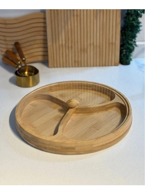 Oska Global Kapaklı 3 Bölmeli Çerezlik