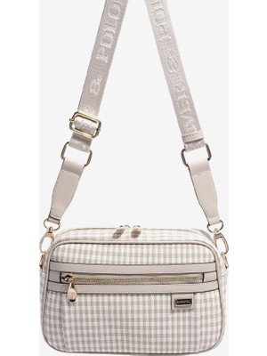 Silver & Polo Silver Polo  Kadın  SP1280-M191 Sılver Polo Çapraz Çanta Kum Beji-Kum Beji