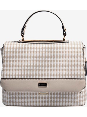 Silver & Polo Silver Polo  Kadın  SP838-M191 Sılver Polo Çapraz Çanta Kum Beji-Kum Beji