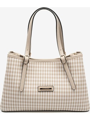 Silver & Polo Silver Polo  Kadın  SP1252-M191 Sılver Polo El Çantası Kum Beji-Kum Beji