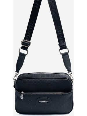 Silver & Polo Silver Polo  Kadın  SP1267-M86 Sılver Polo Çapraz Çanta Siyah-Siyah
