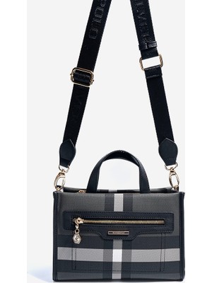 Silver & Polo Silver Polo  Kadın  SP1271-MK129 Sılver Polo El Çantası Siyah-Siyah