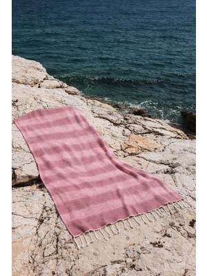 İrya Aleda %100 Pamuk Peştemal Pembe 90x170