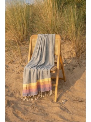 İrya New Meltem %100 Pamuklu Peştemal Siyah 90x170