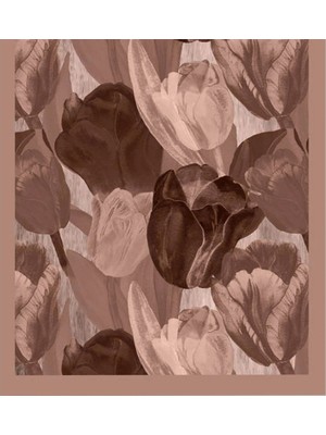 Şehr-i Şal Şehri Şal Bambu Kraş Şal 6198 Gülkurusu